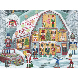 Fritzs Hand Carved Nutcracker Workshop Jigsaw Puzzle