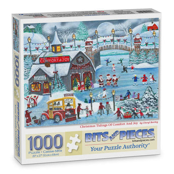 Christmas Tidings Of Comfort And Joy Jigsaw Puzzle