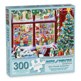 Elves Wrapping Presents Jigsaw Puzzle