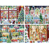 Set of 4 Randy Wollenmann Jigsaw Puzzles