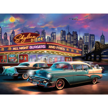 All Night Burgers Foil Jigsaw Puzzle