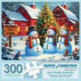 Winter Wonderland Tree Farm Jigsaw Puzzle