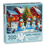 Winter Wonderland Tree Farm Jigsaw Puzzle