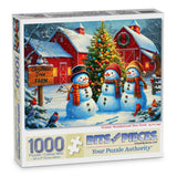 Winter Wonderland Tree Farm Jigsaw Puzzle