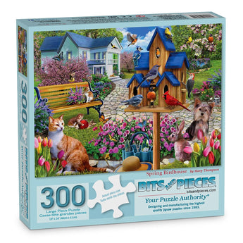 Spring Birdhouse Jigsaw Puzzle | Bits and Pieces