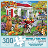 Autumn Garden Shed Jigsaw Puzzle