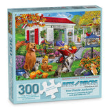 Autumn Garden Shed Jigsaw Puzzle