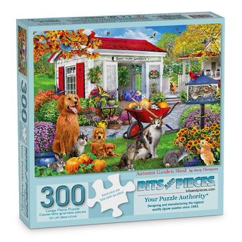 Autumn Garden Shed Jigsaw Puzzle