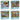 Set of 4 Mary Thompson Jigsaw Puzzles