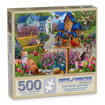 Spring Birdhouse Jigsaw Puzzle | Bits and Pieces
