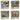 Set of 4 Mary Thompson Jigsaw Puzzles