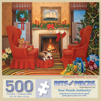 Christmas Hearth Jigsaw Puzzle