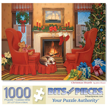 Christmas Hearth Jigsaw Puzzle