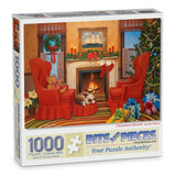 Christmas Hearth Jigsaw Puzzle