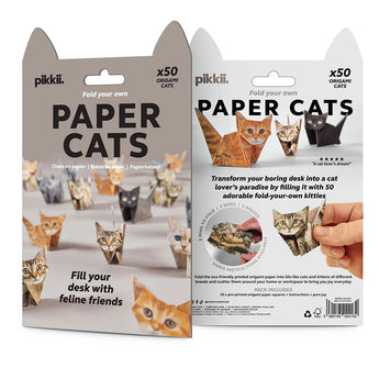 Fold Your Own Paper Cats or Pups