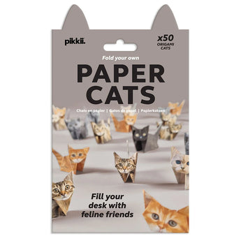 Fold Your Own Paper Cats or Pups