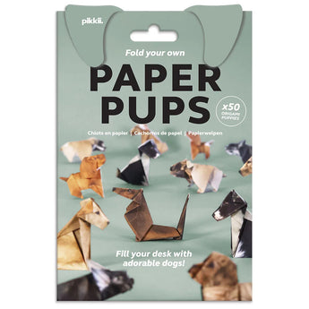 Fold Your Own Paper Cats or Pups