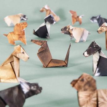 Fold Your Own Paper Cats or Pups