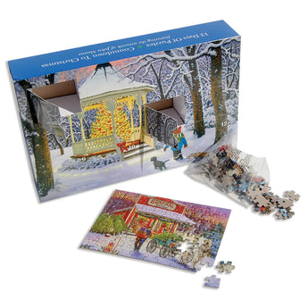 12 Days of Puzzles Countdown Advent Calendar | Bits and Pieces