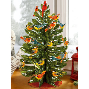 Winter Tree Pop Up Card