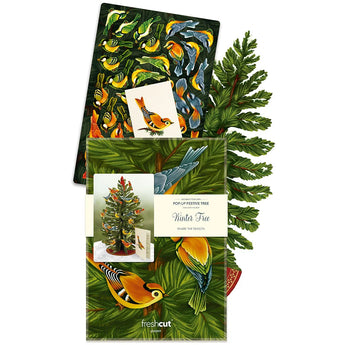 Winter Tree Pop Up Card