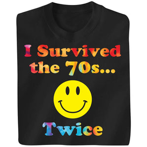 I Survived The 70s Tee