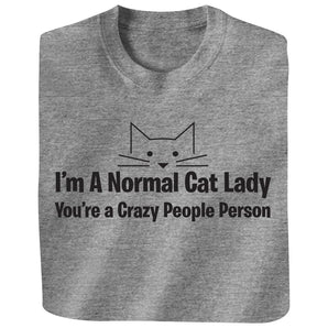 Normal Cat Lady Tee