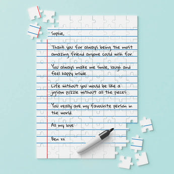 Letter Jigsaw Puzzle