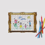 Masterpiece Framed Drawing Jigsaw Puzzle