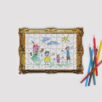 Masterpiece Framed Drawing Jigsaw Puzzle