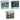 Set of 3 John Zaccheo Jigsaw Puzzles