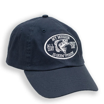 Fishin Mission Cap Navy