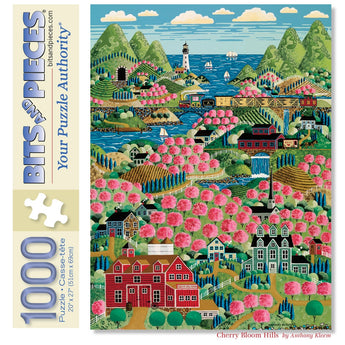 Cherry Bloom Hills Jigsaw Puzzle | Bits and Pieces