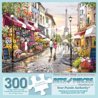 The Paris Flower Shop Jigsaw Puzzle | Bits and Pieces
