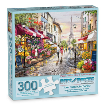 The Paris Flower Shop Jigsaw Puzzle | Bits and Pieces
