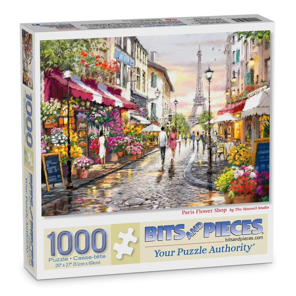 The Paris Flower Shop Jigsaw Puzzle | Bits and Pieces The Paris Flower Shop Jigsaw Puzzle | Bits and Pieces