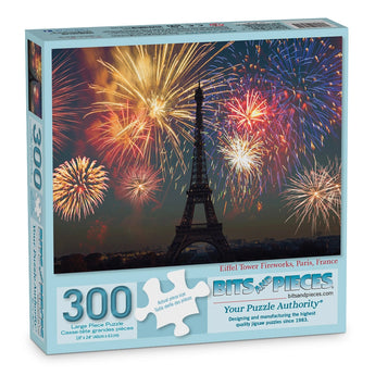 ジグソーパズル　1000ピース　e Bleich ジョージ・ブレイヒ Eiffel Tower Fireworks Jigsaw Puzzle | Bits and Pieces