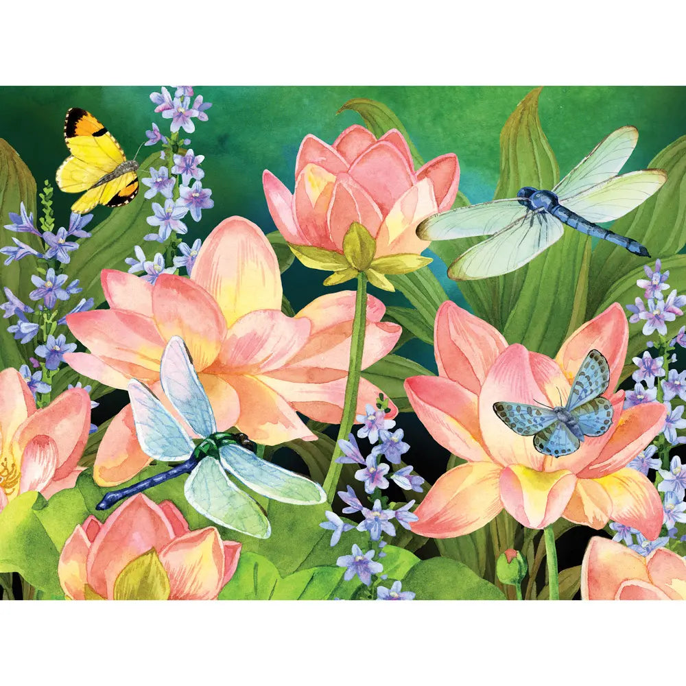 Lotus Lake Jigsaw Puzzle