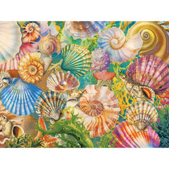 Seashell Confetti Collage Jigsaw Puzzle | Bits and Pieces