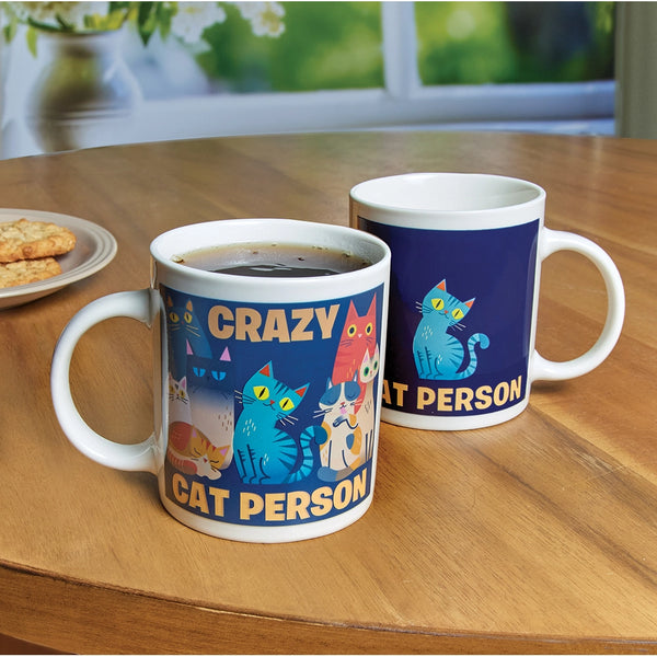 Cat Person Color Changing Mug | Bits and Piece – Bits and Pieces