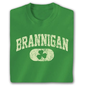 Personalized Irish Varsity T Shirt