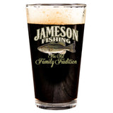 Personalized Fishing Family Tradition Clear Pint Glass