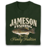 Personalized Fishing Family Tradition T Shirt