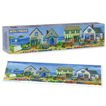Surfside Village Panoramic Jigsaw Puzzle | Bits and Pieces