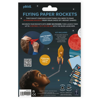 Flying Paper Rockets | Bits and Pieces