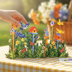 Birdhouse Garden Pop Up Card | Bits and Pieces