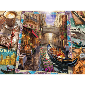 サンチャゴページです Postcard From Venice Jigsaw Puzzle | Bits and Pieces