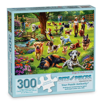 Dogs In Park Jigsaw Puzzle | Bits and Pieces
