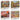 Set of 4 Enchanted Autumn Collection Jigsaw Puzzles