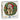 Christmas Dog Wreath Shaped Jigsaw Puzzle